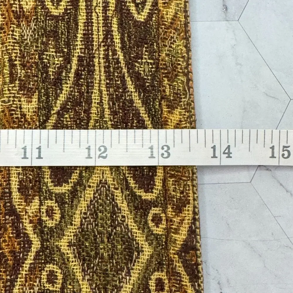 Z Gallerie Gold Cotton & Rayon Blend Table Runner 13 x 85
